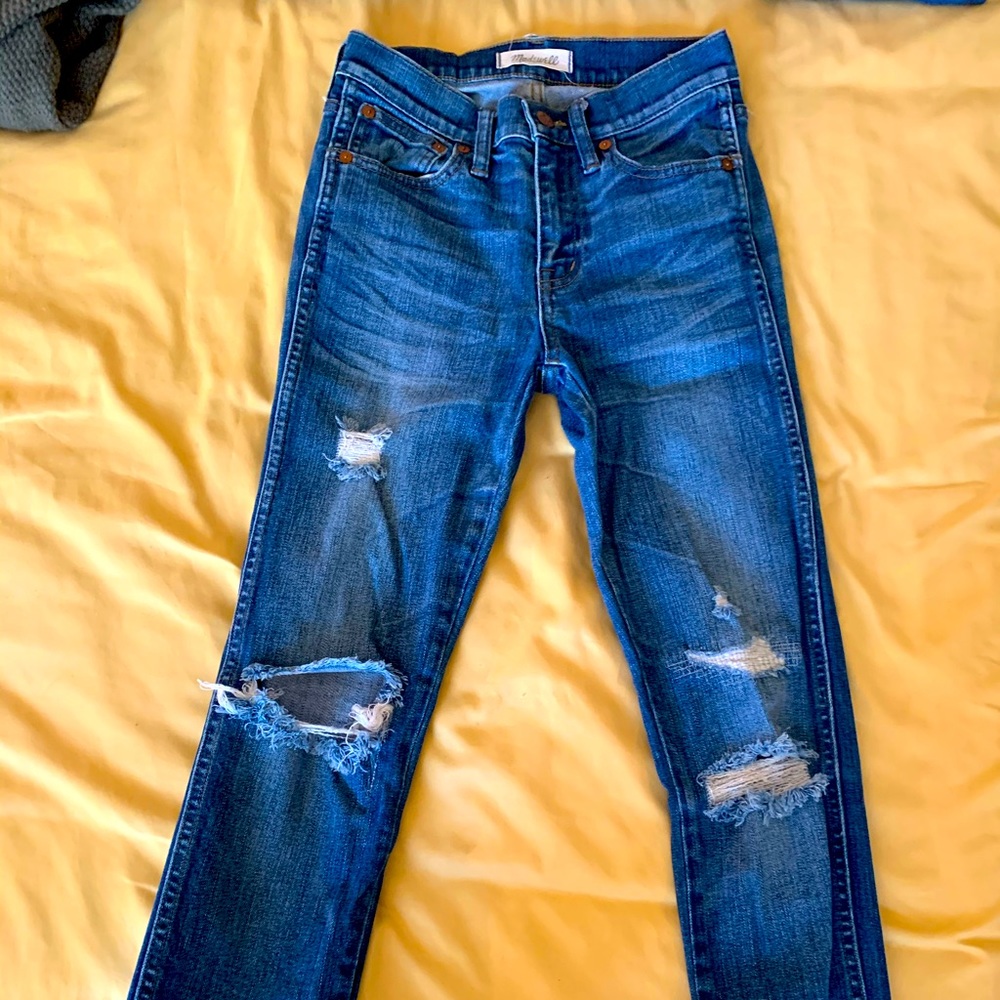 Madewell 24 9 in high rise skinny
